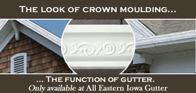 Crown Moulding Gutters